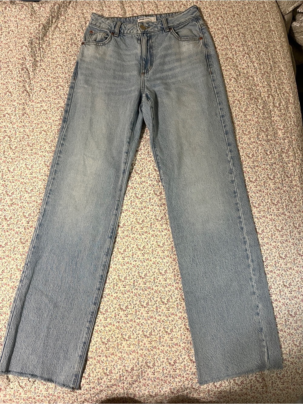 Garage Denim Light Blue 90s Straight Straight-Leg Women’s Jeans. Size 3/26